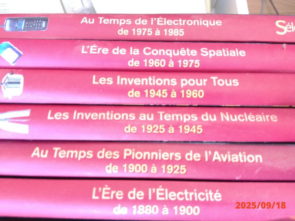 l'&eacute;pop&eacute;e des d&eacute;couvertes et inventions Livres et BD