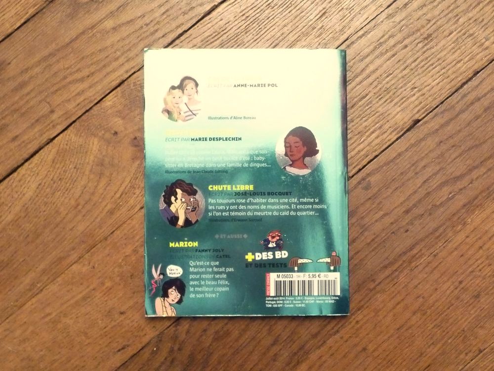 Les Tr&eacute;sors de Je Bouquine- A Nous l'Et&eacute;- Edition Bayard Livres et BD