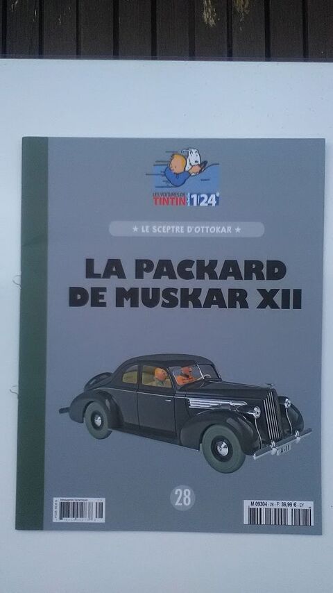 VOITURE DE TINTIN LA N28       LA PACKARD DE MUSKAR XII     60 Dolus-d'Olron (17)