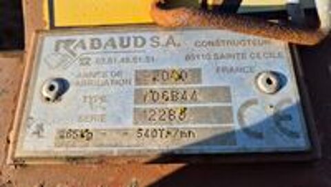  Faureuse RABAUD 