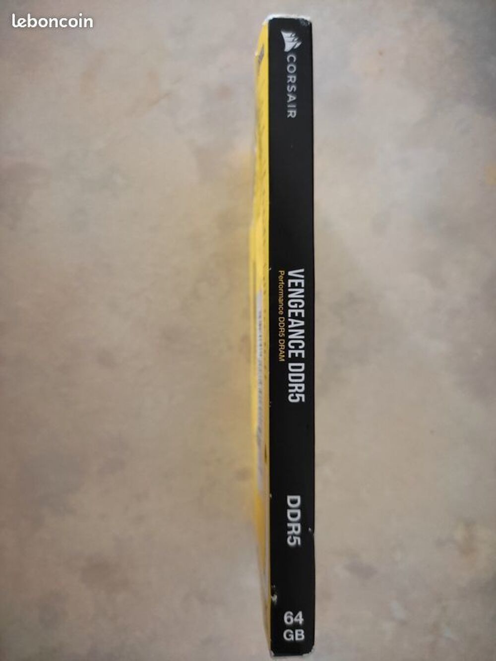 Barre de Ram Corsair Vengeance ddr5 32x2 GB 5600 MHz Matériel informatique