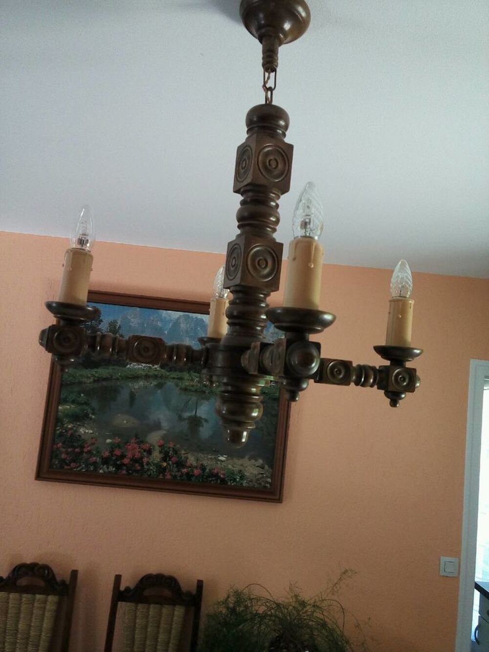 Lustre ch&ecirc;ne Meubles