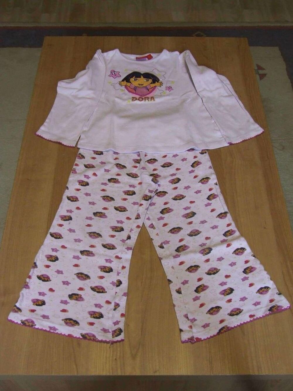 Pyjama 2 pi&egrave;ces, haut manches longues avec pantalon, 8&nbsp;ans Vtements enfants