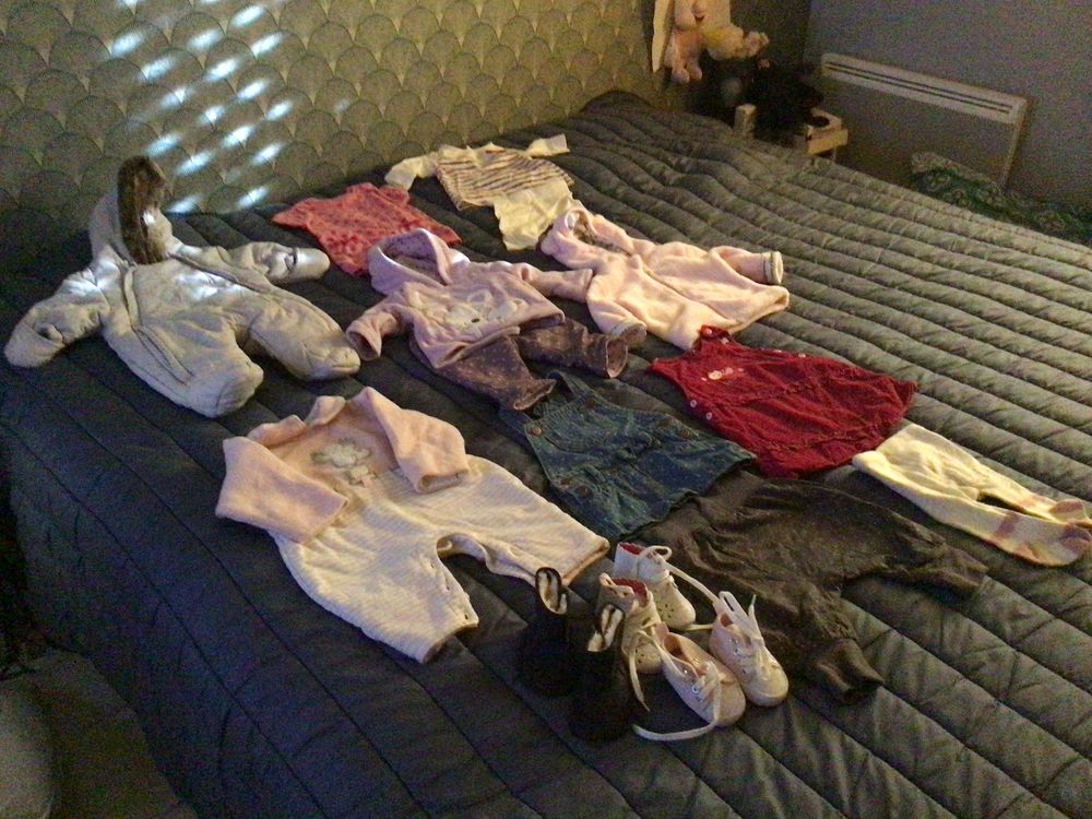 Lot de v&ecirc;tements b&eacute;b&eacute; fille 0/3 mois Vêtements enfants