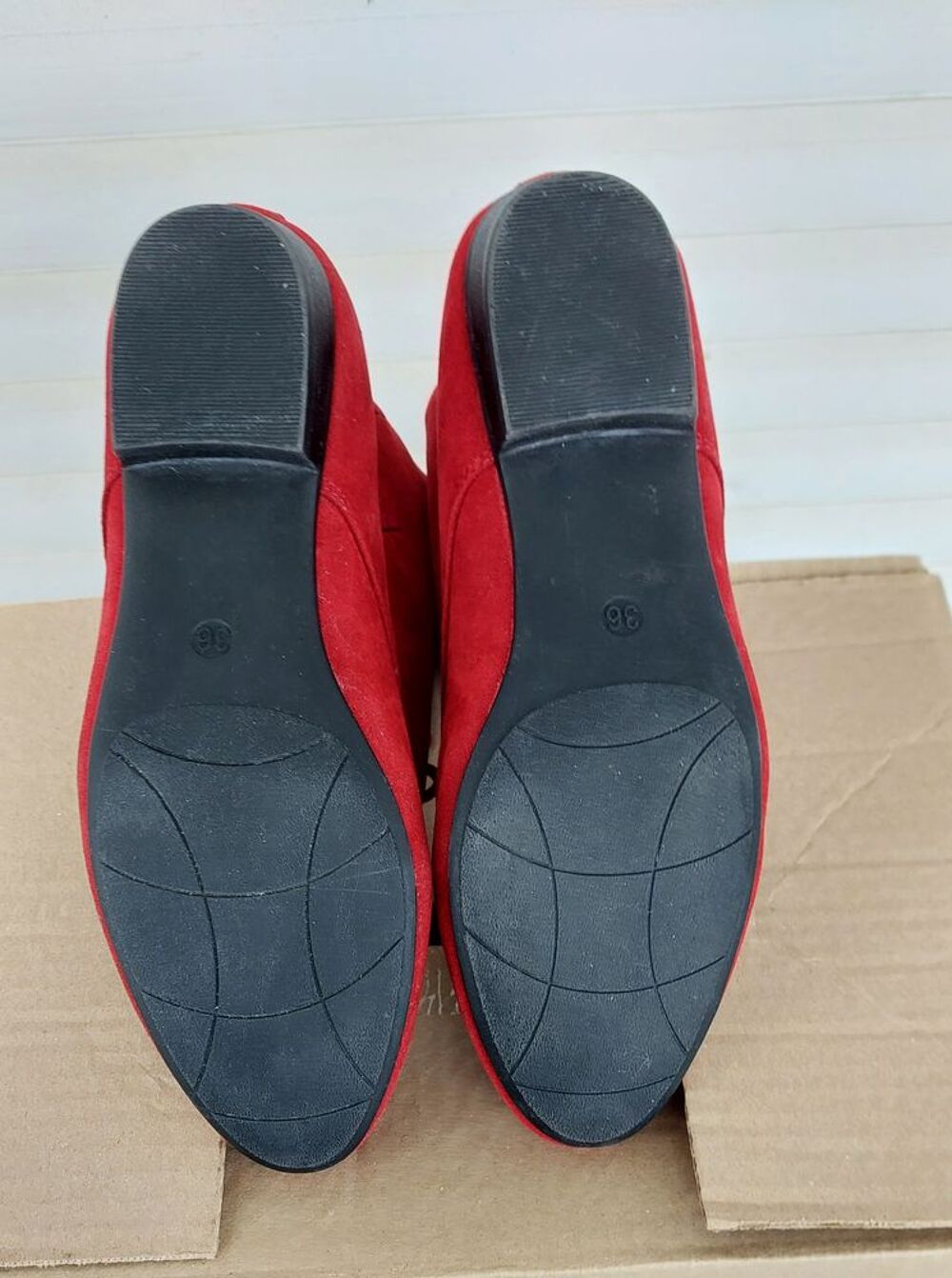chaussures > ext&eacute;rieur daim + cuir int&eacute;rieur - 36 - NEUVES Chaussures
