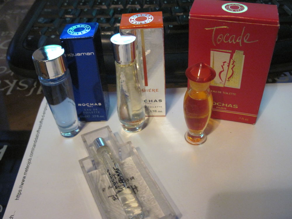 Lot miniatures parfum ROCHAS 