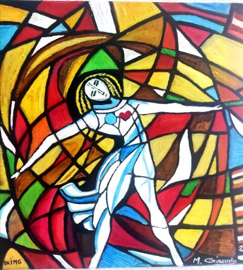 Tableau peinture Huile 35 Portes-ls-Valence (26)