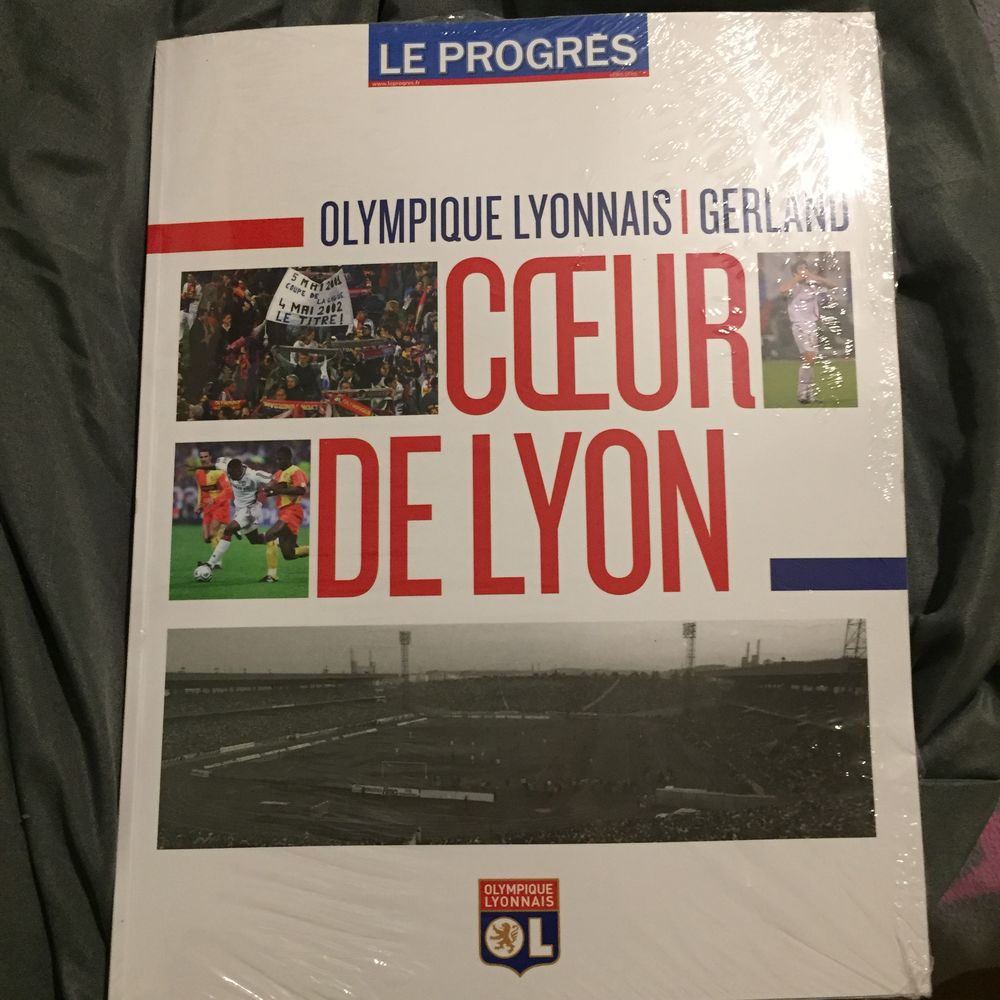 LE COEUR DE LYON "GERLAND &amp; le club de l' O.L." Livres et BD