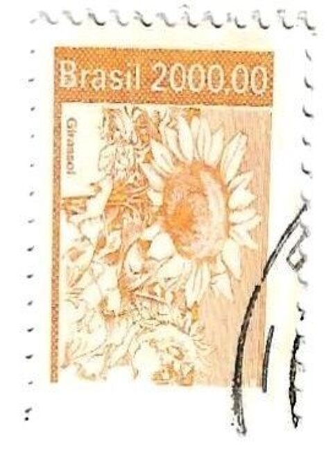 14 Timbres Collection Philat�lique du Br�sil 0 Le Roc-Saint-Andr� (56)