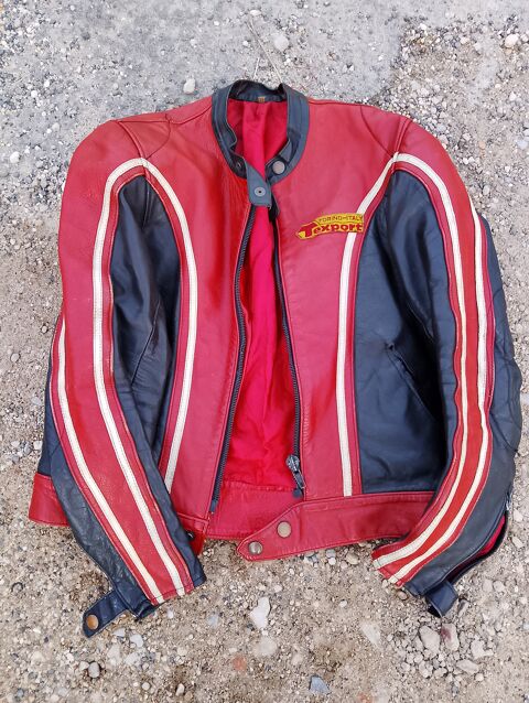 blouson cuir moto taille 50 texport vintage  50 Saint-Jean-de-Fos (34)