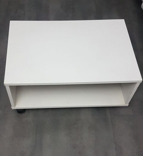 Table basse / chevet blanche Alina Lg 60 x larg40 x ht 28cm 25 Courbevoie (92)