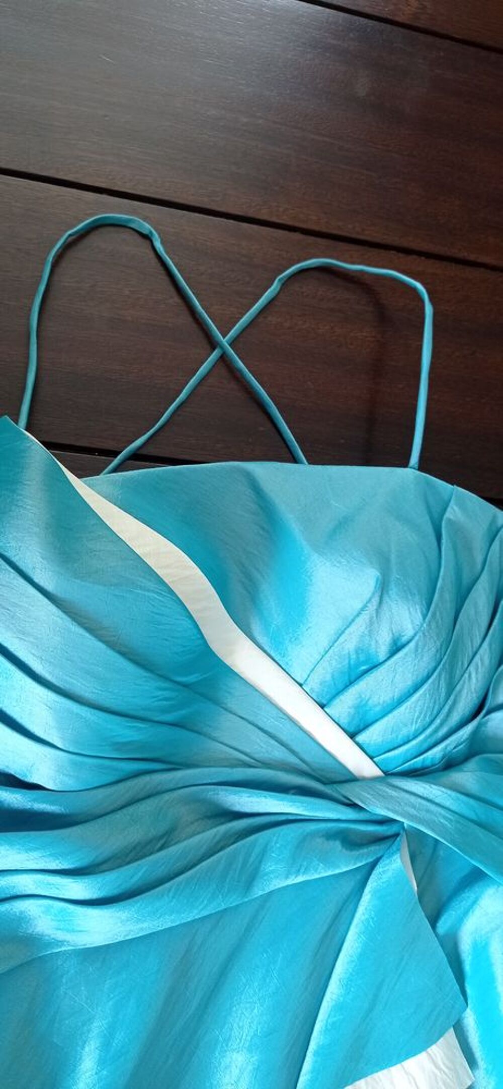 robe de cocktail bleue Vêtements