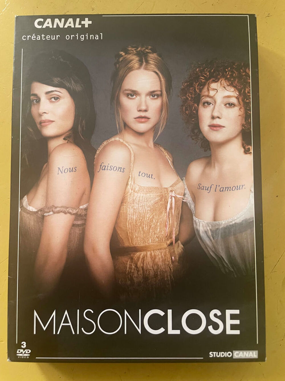 Coffret 3 DVD MAISON CLOSE Saison1 DVD et blu-ray