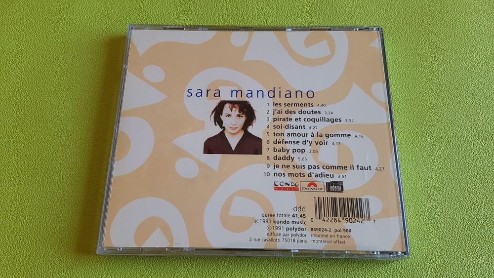 SARA MANDIANO CD et vinyles