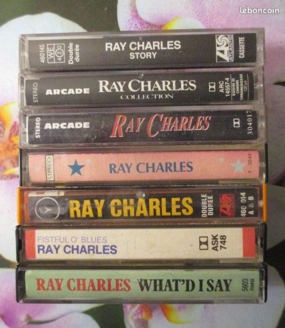 Cassettes audio Ray Charles CD et vinyles