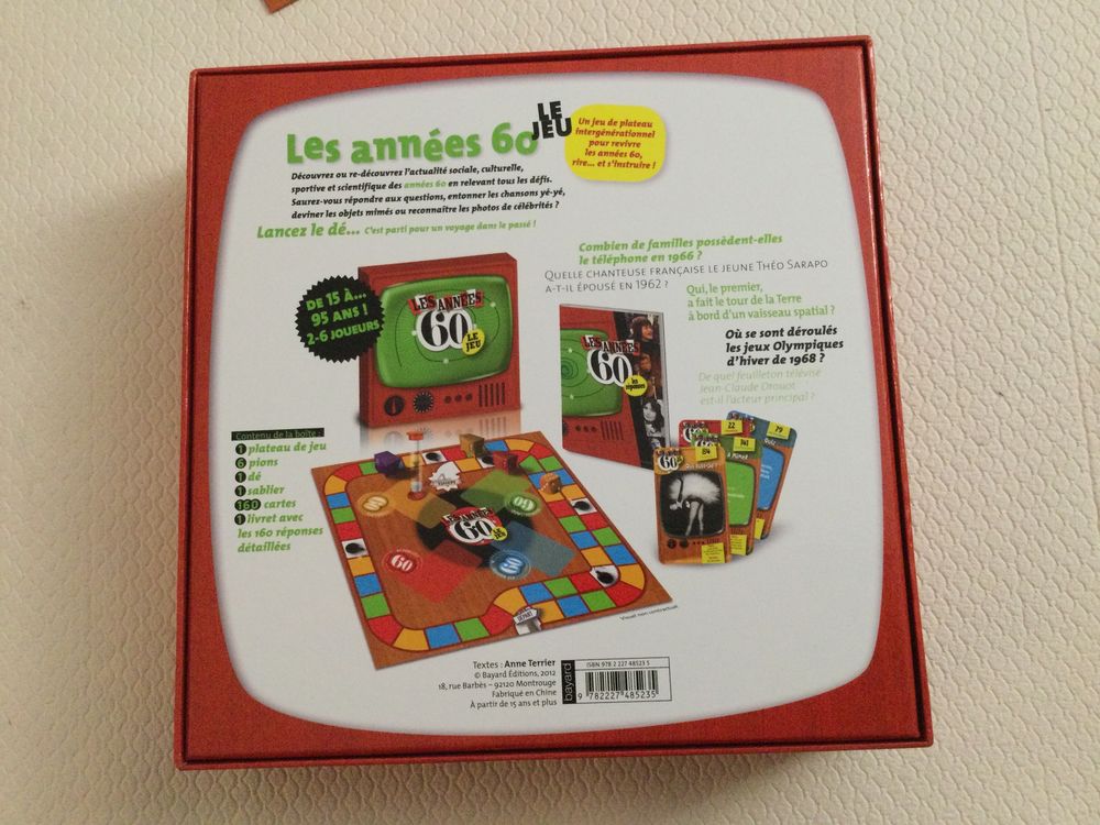 Jeux de soci&eacute;t&eacute; des ann&eacute;es 60 Consoles et jeux vidéos