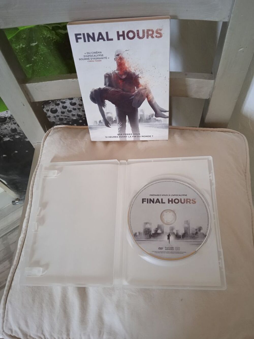 DVD Final Hours
2013
Excellent &eacute;tat
En Fran&ccedil;ais
Multi lan DVD et blu-ray