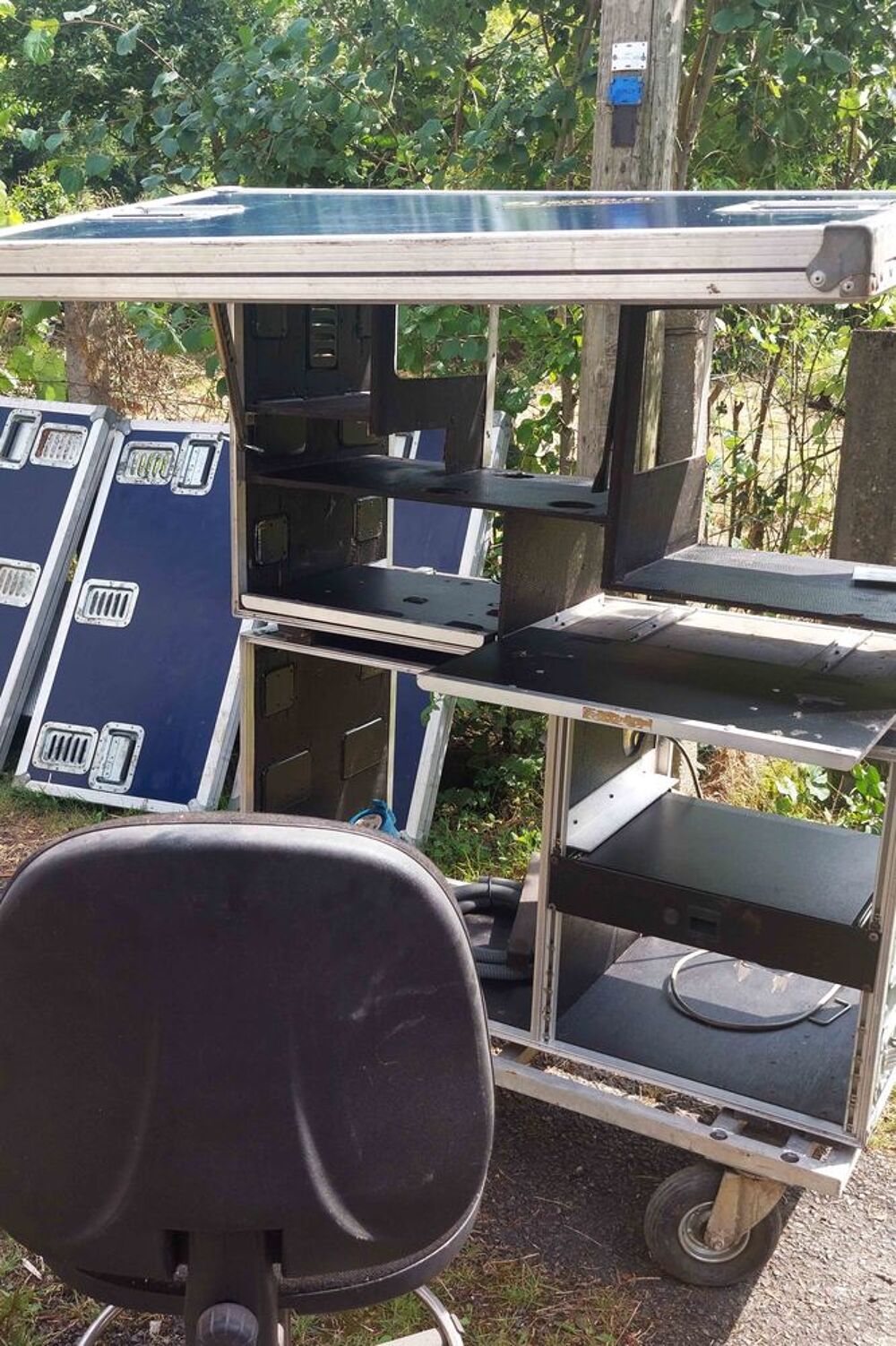 Flight Case-Meuble r&eacute;gie occasion Instruments de musique