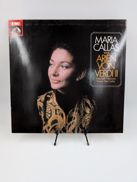 Vinyle 33 tours Maria Callas Singt Arien Von Verdi II (2)  10 Vulbens (74)