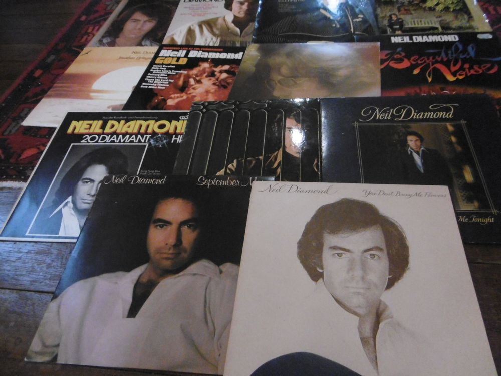 Lot de 17 Vinyles Neil Diamond 33 tours 