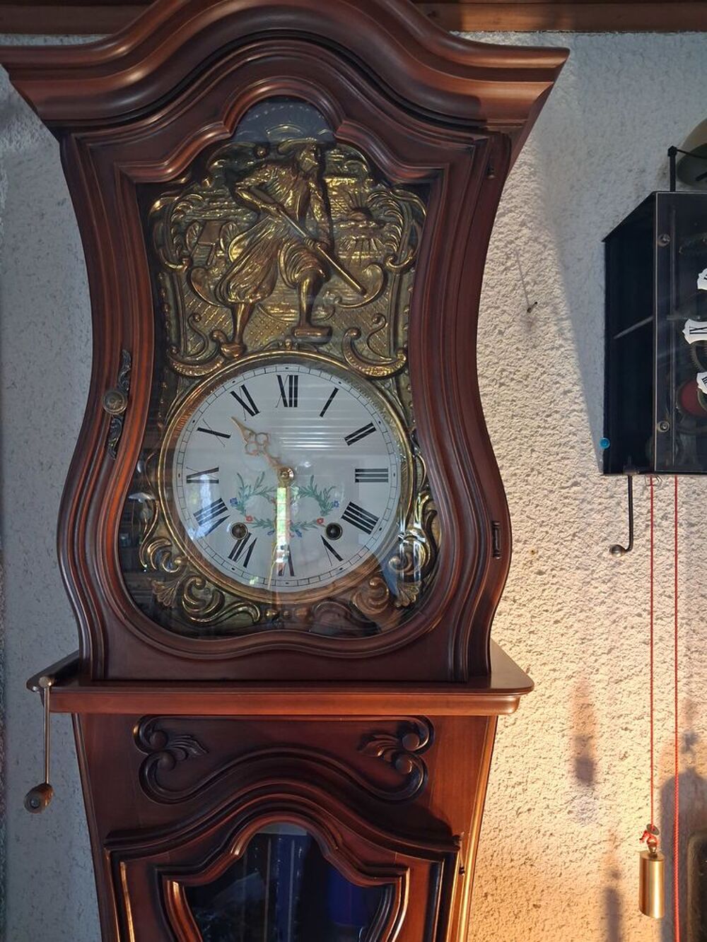 Horloge Comtoise style R&eacute;gence Sup&eacute;rieur Meubles