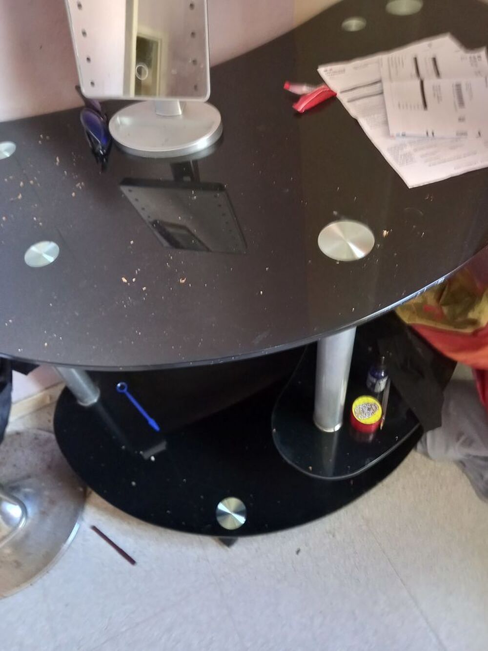 Table en verre Meubles
