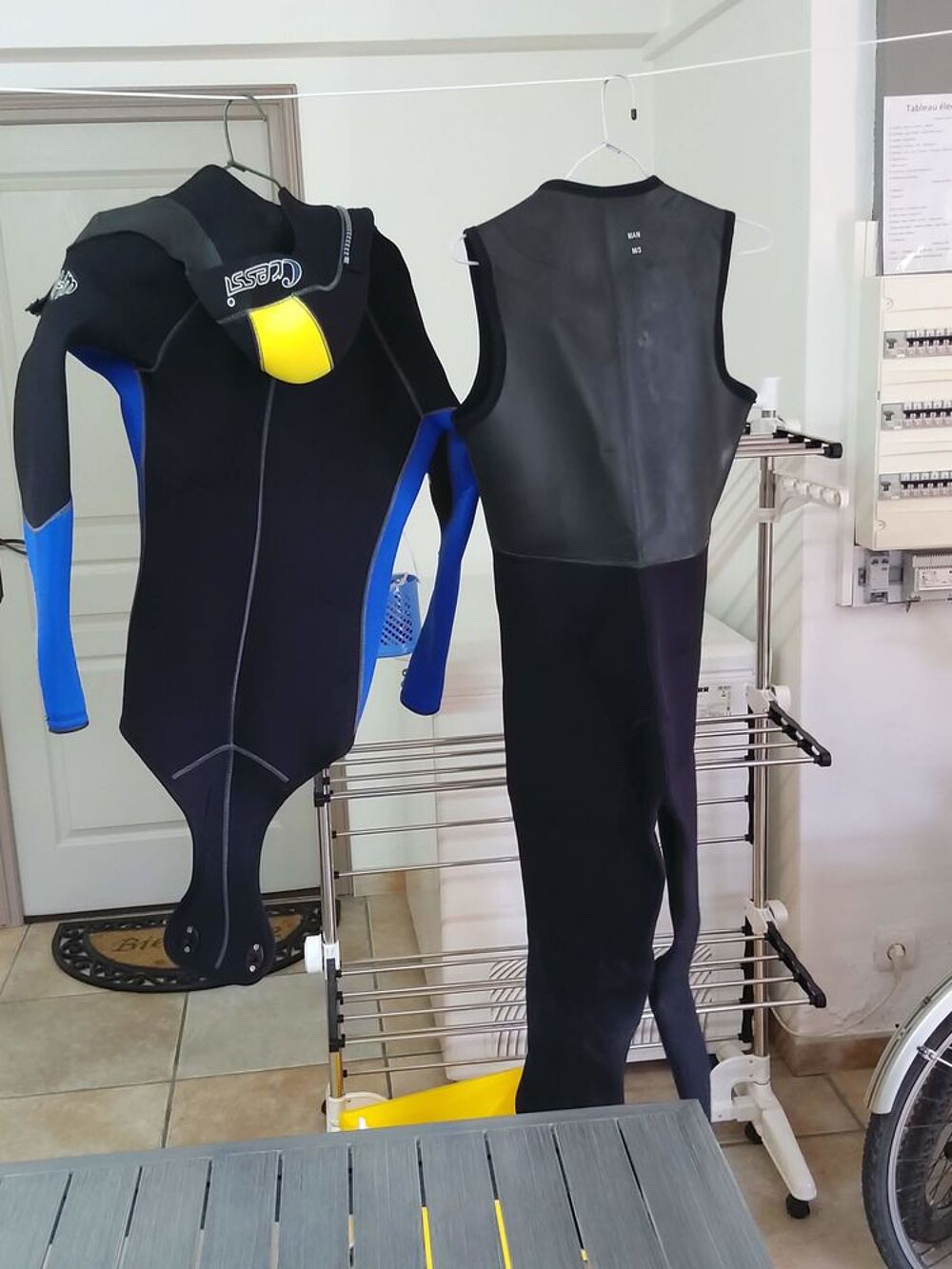 Ensemble de plong&eacute;e sous marine. Sports