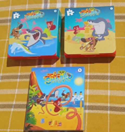Lot de 3 Puzzles   Zig et Sharko   : Mc Donald's - Neuf 3 La Fert�-Alais (91)