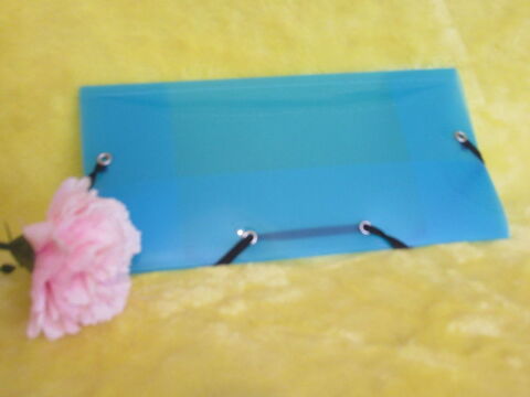 Pochette plastique bleu -  rabat - NEUVE 2 Livry-Gargan (93)