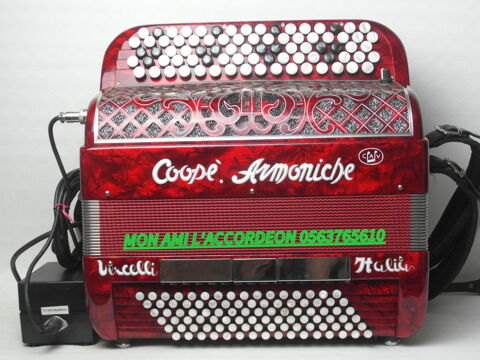 Accordéon COOPE ARMONICHE 3 VOIX MIDI ET MICRO SUPER ETAT 2750 Labastide-Gabausse (81)