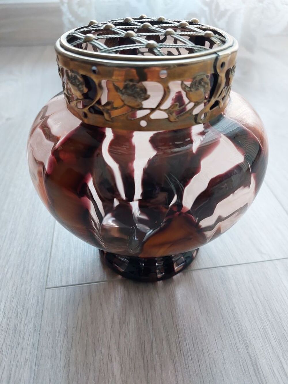 vase pique fleurs verre vintage Décoration