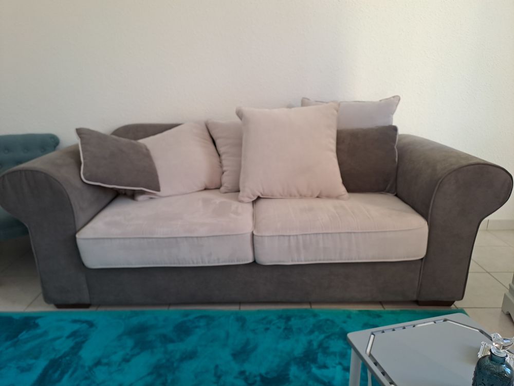 Canap&eacute;s 2 et 3 places + coussins Meubles