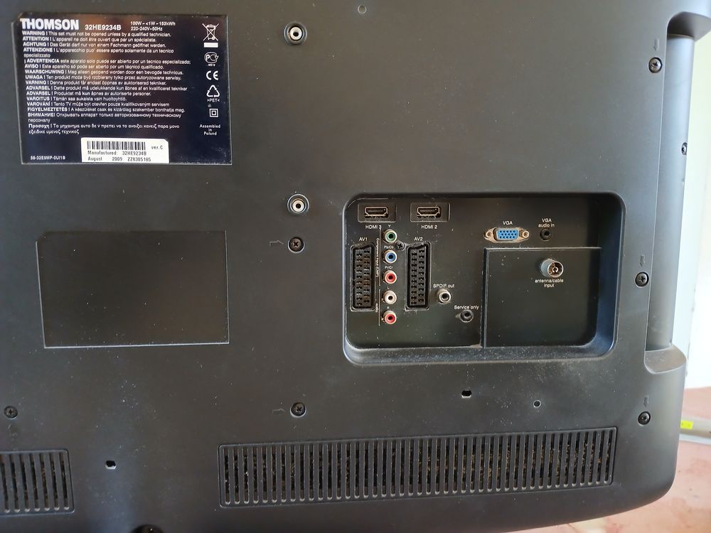 TELEVISEUR THOMSON 81 CM Photos/Video/TV