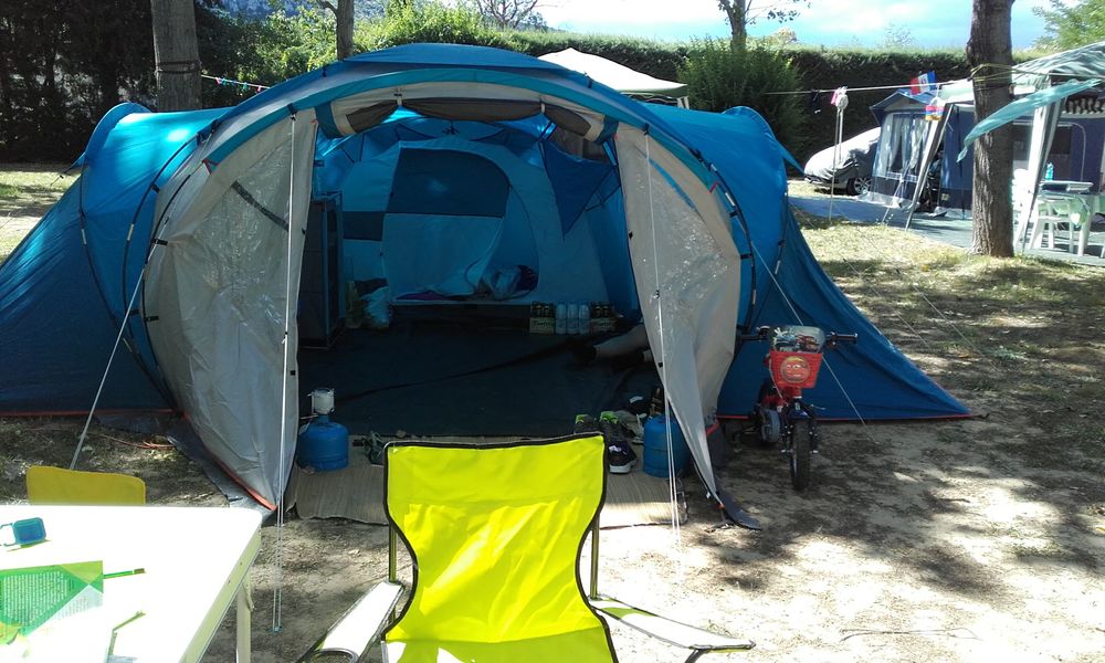 Tente 3 chambres 6 places Jardin
