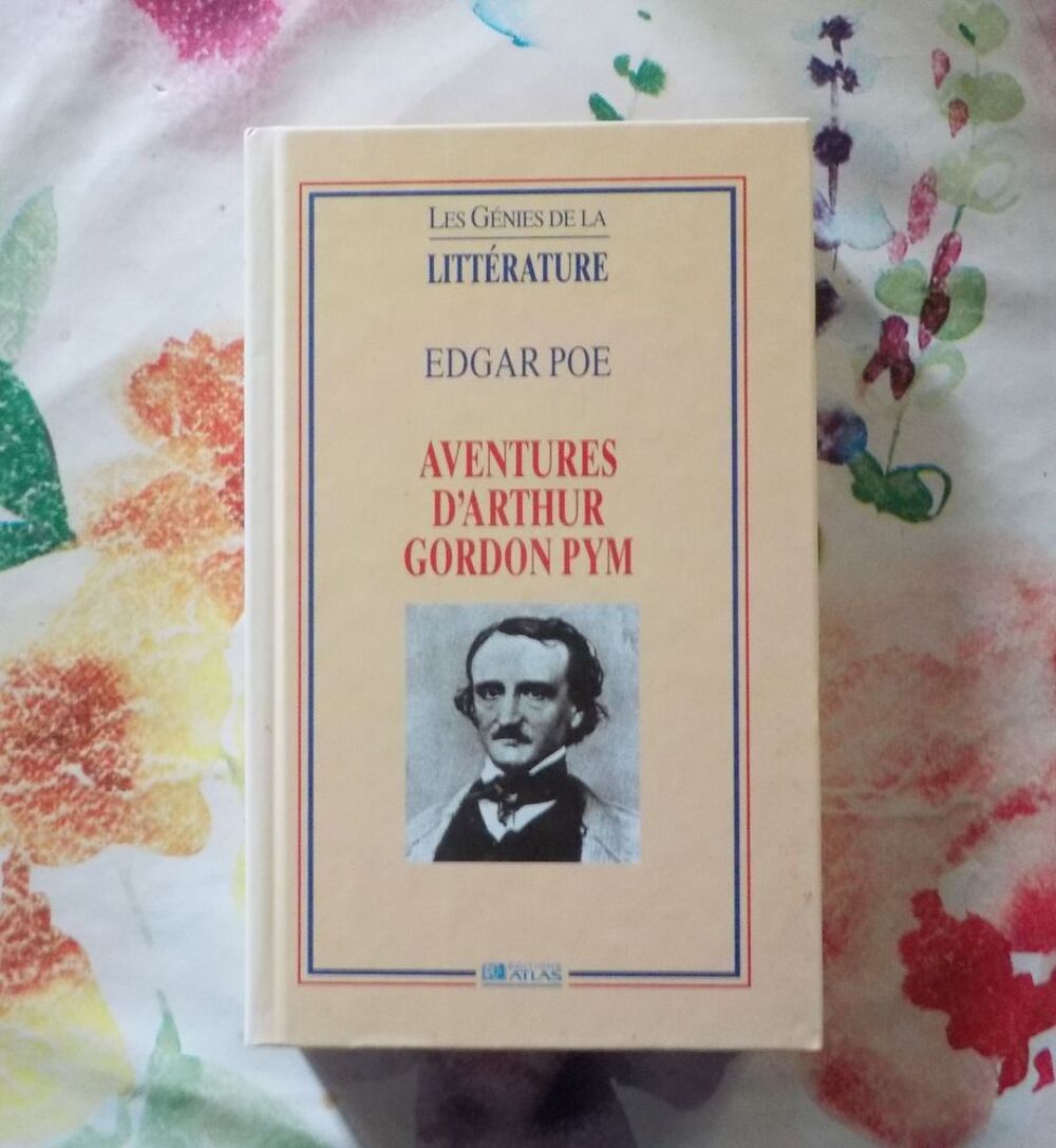 AVENTURES D'ARTHUR GORDON PYM d'Edgar POE Atlas Les G&eacute;nies d Livres et BD