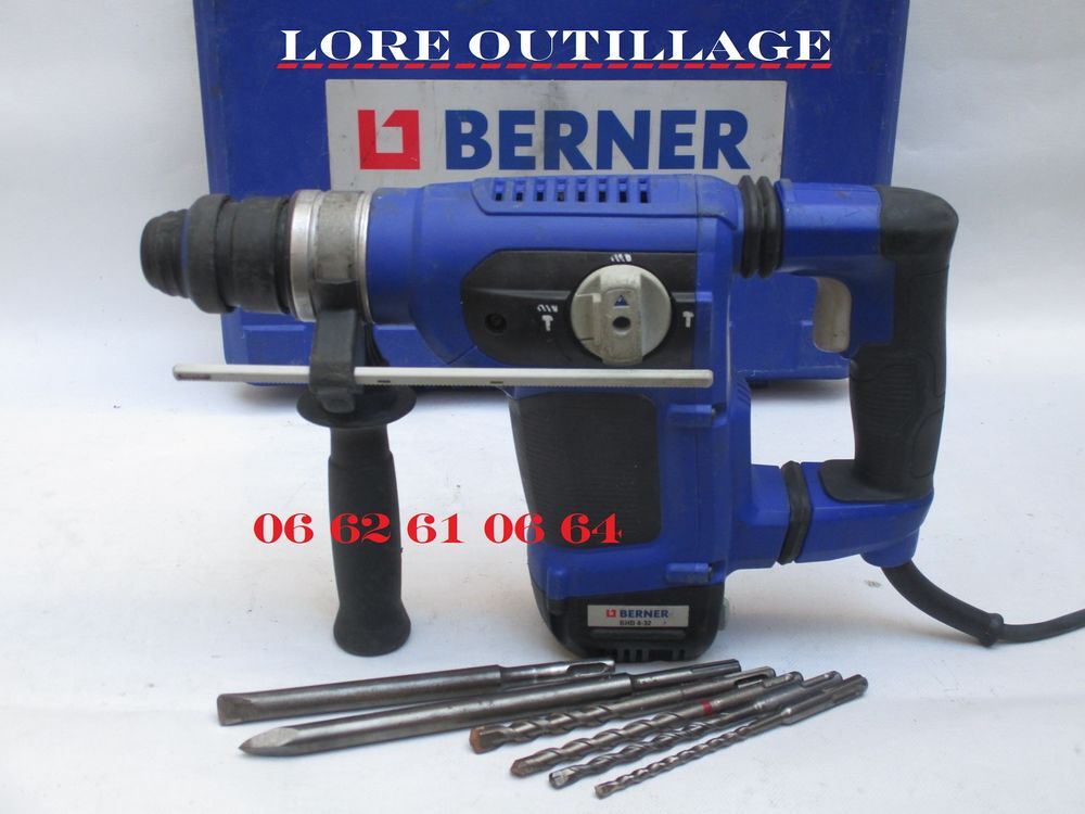 BERNER BHD 4-32 - Perforateur - Burineur Bricolage