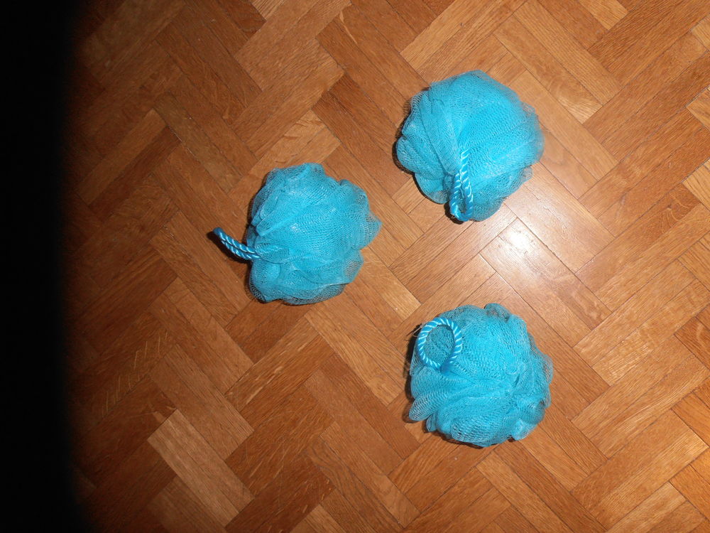 Fleurs de bain bleues (25) Décoration