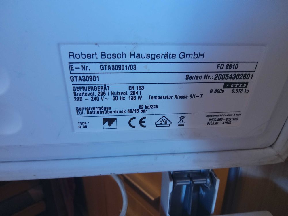 grand cong&eacute;lateur Bosch Electroménager