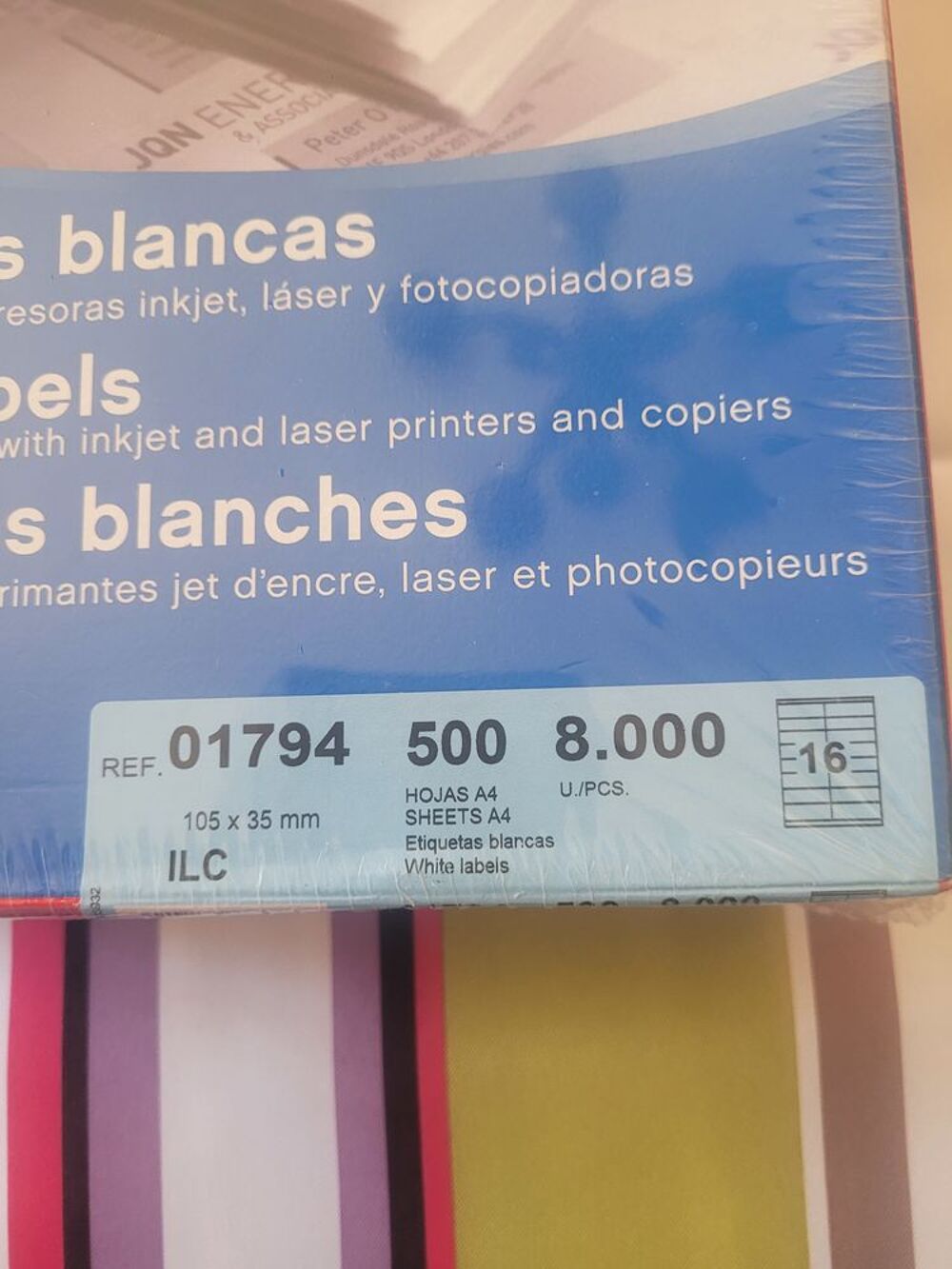 &Eacute;tiquettes autocollantes Bricolage