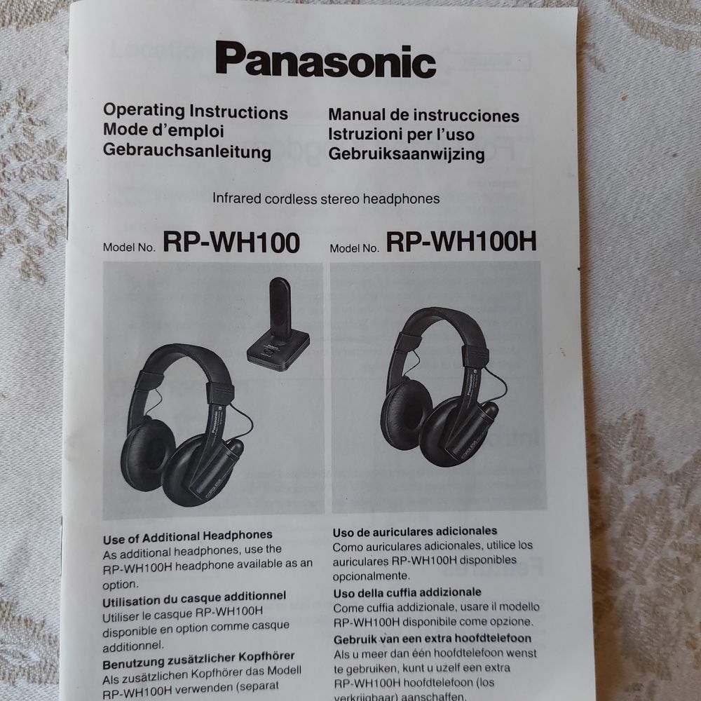 Casque Hi-fi Panasonic Audio et hifi