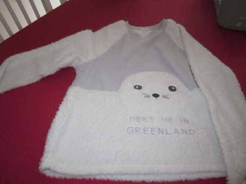 Sweat blanc et gris 10 Brignais (69)