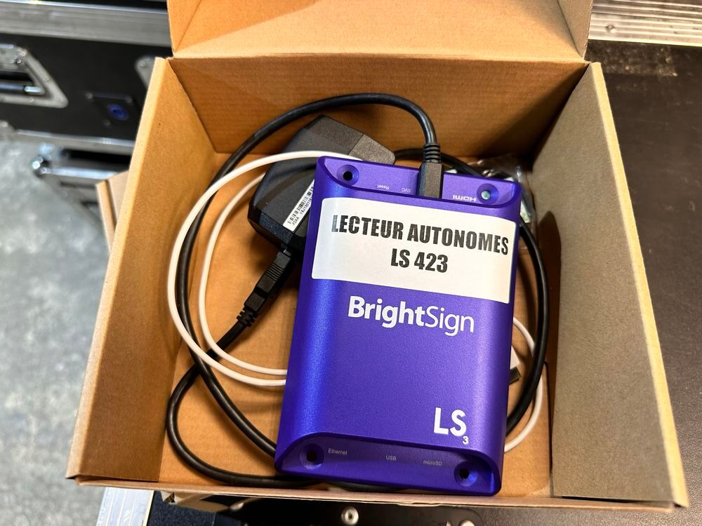 LECTEUR MULTIMEDIA AUTONOME LS 423 BRIGHT SIGN Matériel informatique