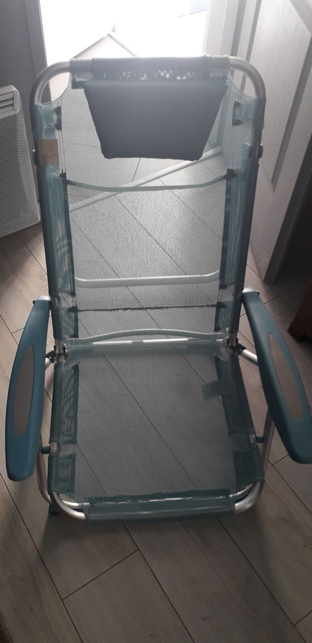 2 Fauteuils de plage pliants Jardin