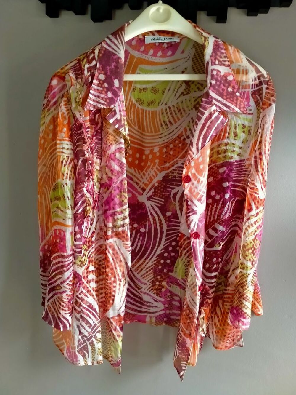 Ensemble 3 pi&egrave;ces en soie taille 44 Vtements