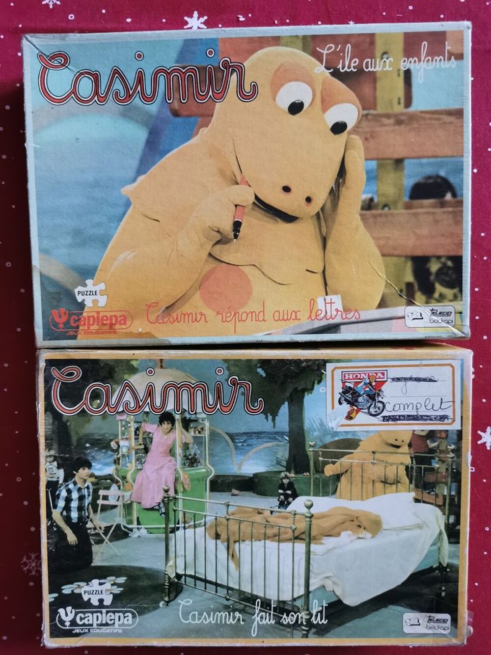 2 Puzzles de CASIMIR de 1970 de Fernand Nathan
Jeux / jouets