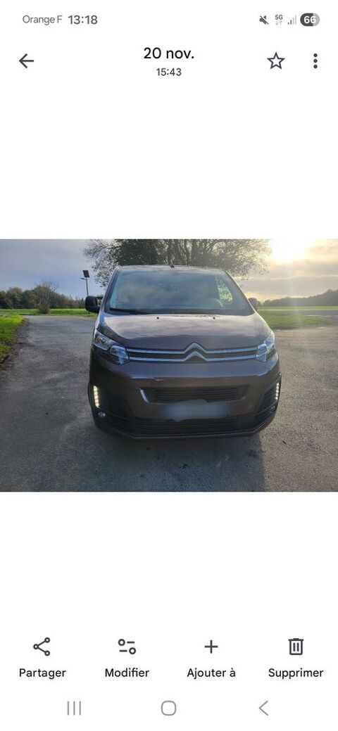 Citro&euml;n Spacetourer M BlueHDi 120 S&S BVM6 Business 2020 occasion Courcoury 17100