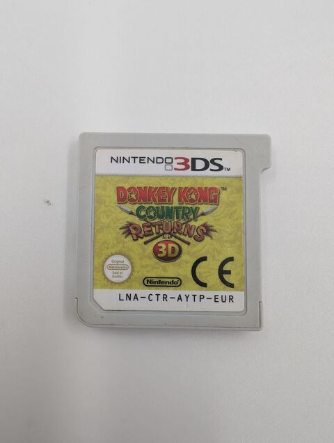 Jeu Nintendo 3DS Donkey Kong Coutry Returns 3D en loose 6 Vulbens (74)
