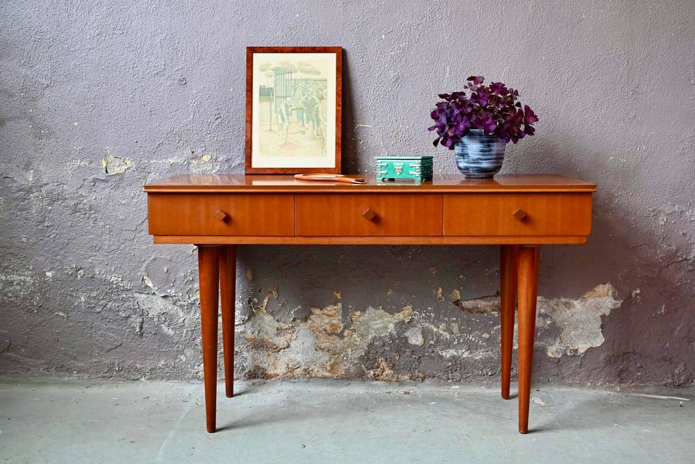 Bureau ou console, table d'appoint &agrave; tiroirs style vintage Meubles