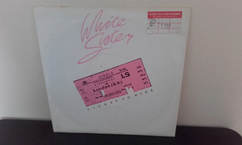 White Sister : Ticket To Ride / A Place In The Heart (UK Sin 7 Angers (49)