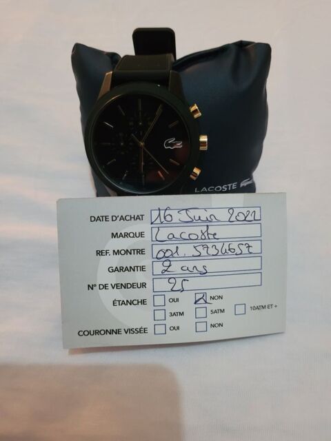 Montre Lacoste 99 Saint-Gilles Les Bains (97)